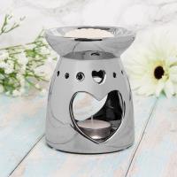 Desire Silver Heart Wax Melt Warmer Extra Image 1 Preview